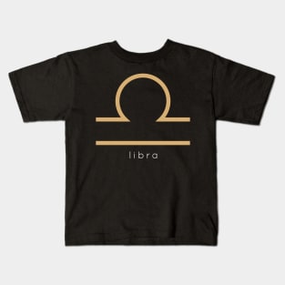 Zodiac Sign Libra Kids T-Shirt